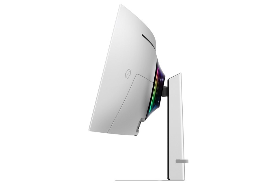 Samsung G93SD Monitor PC 124,5 cm (49") 5120 x 1440 Pixel Dual QHD OLED Argento