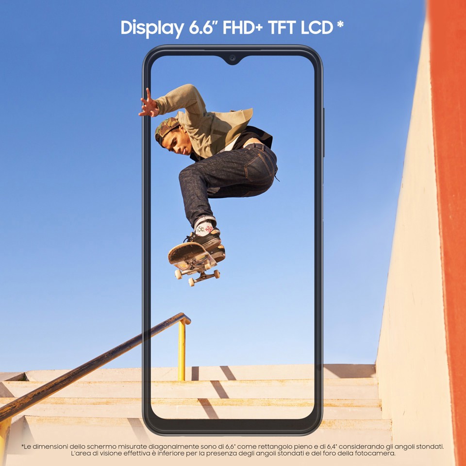 Samsung Galaxy A13 16,8 cm (6.6") Doppia SIM Android 12 4G USB tipo-C 4 GB 128 GB 5000 mAh Nero