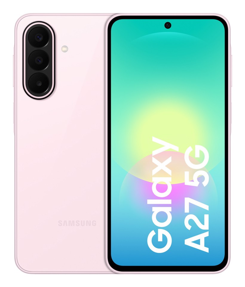 Samsung GALAXY A27 5G 17 cm (6.7") Dual SIM ibrida Android 16.0 USB tipo-C 6 GB 128 GB 5000 mAh Rosa chiaro