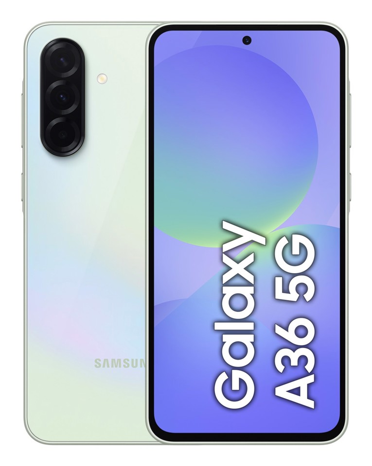 Samsung Galaxy A36 5G, Smartphone con Funzioni intelligenti, Display Super AMOLED 6.7”, 8GB RAM, 256GB, Camera 50MP, Batteria 5.000 mAh, IP67, Awesome Lime