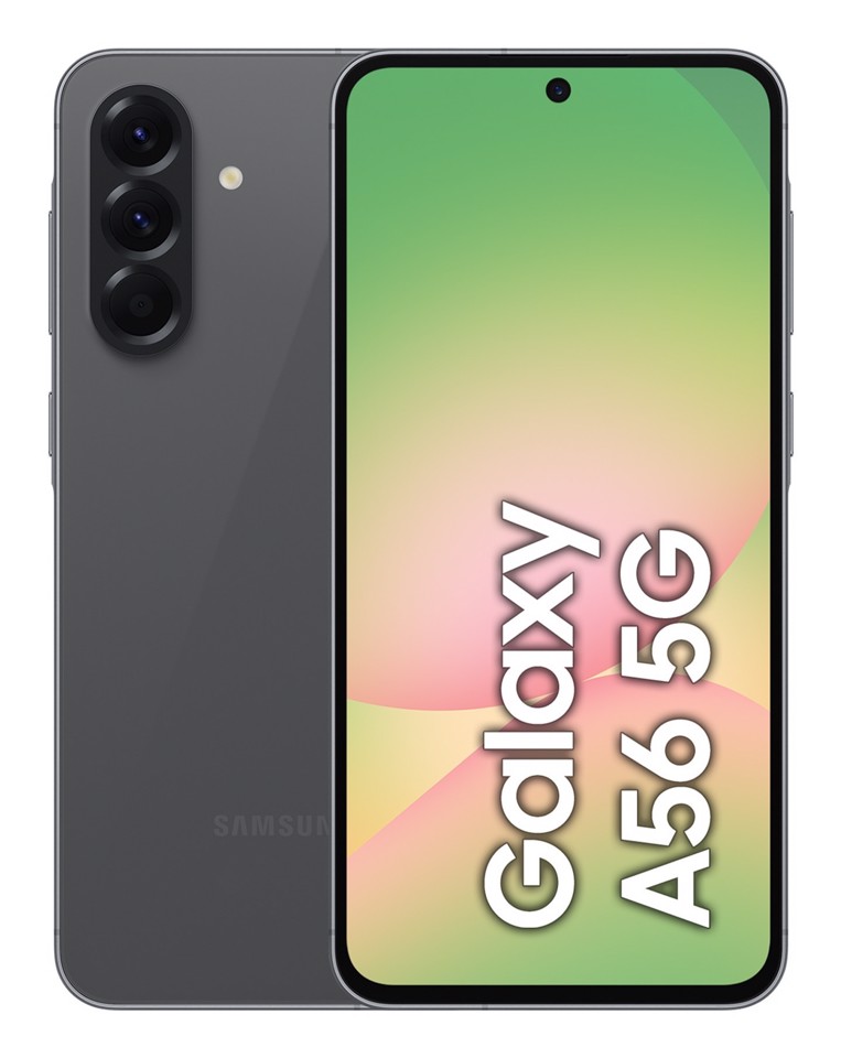 Samsung Galaxy A56 5G, Smartphone con Funzioni intelligenti, Display Super AMOLED 6.7”, 8GB RAM, 128GB, Camera 50MP, Batteria 5.000 mAh, IP67, Awesome Graphite