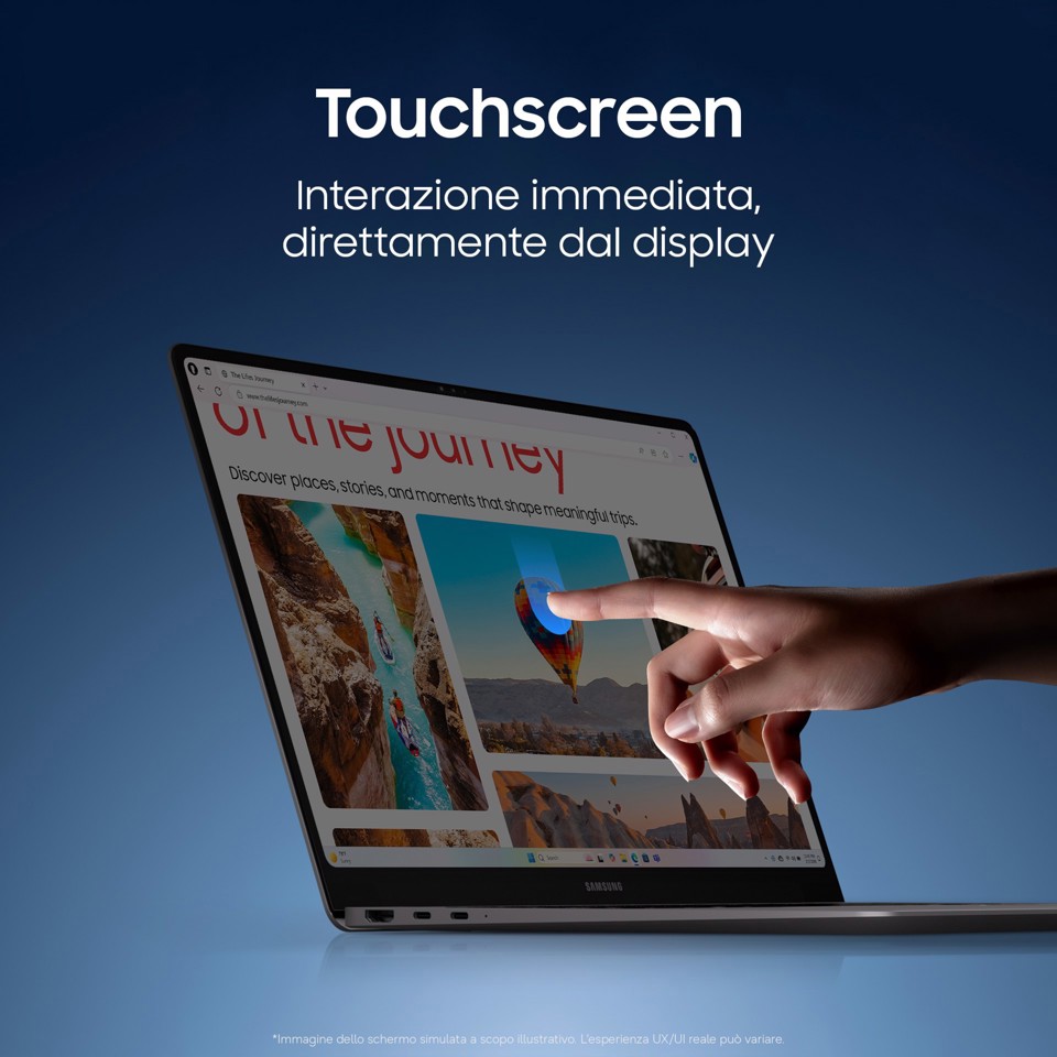 Samsung Galaxy Book6 Pro (14", Ultra 7 356H, 32GB), Copilot+PC, lntel® Core™ Ultra 7 processor 356H, 1TB, Portatile, Batteria fino a 30 ore*, Design sottile, Dynamic AMOLED 2X display, Touchscreen, Touchpad Aptico, Galaxy Al, Gray