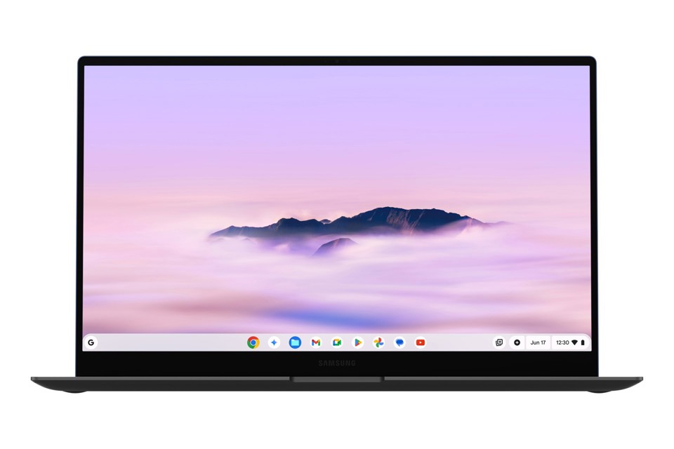 Samsung Galaxy Chromebook Plus, display 15.6", Intel Core 3, RAM 8GB, 256GB, Neptune Blue, Chrome OS