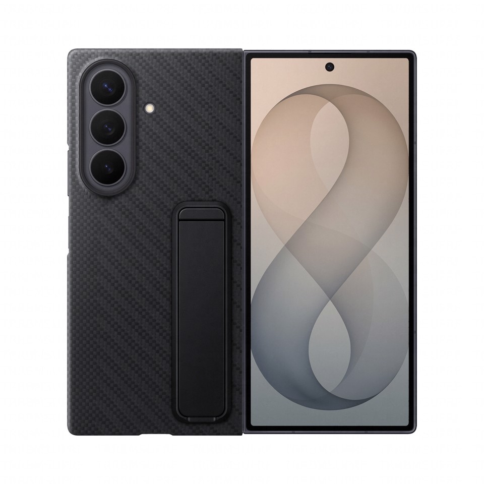 Samsung Galaxy Q8 Carbon Standing Case