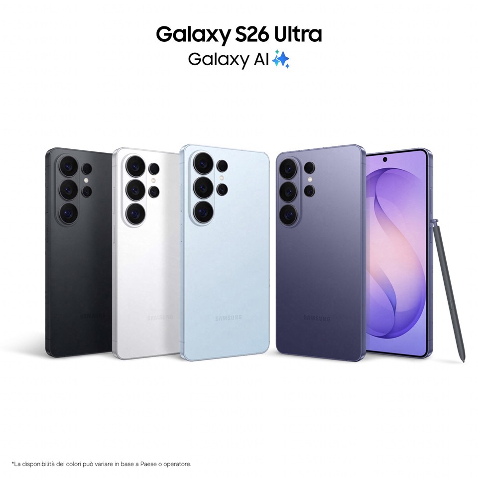 Samsung Galaxy S26 Ultra Smartphone AI, 1TB, Privacy Display integrato, Processore potente, Assistente Foto, Camera 200 MP, 5000 mAh, Cobalt Violet