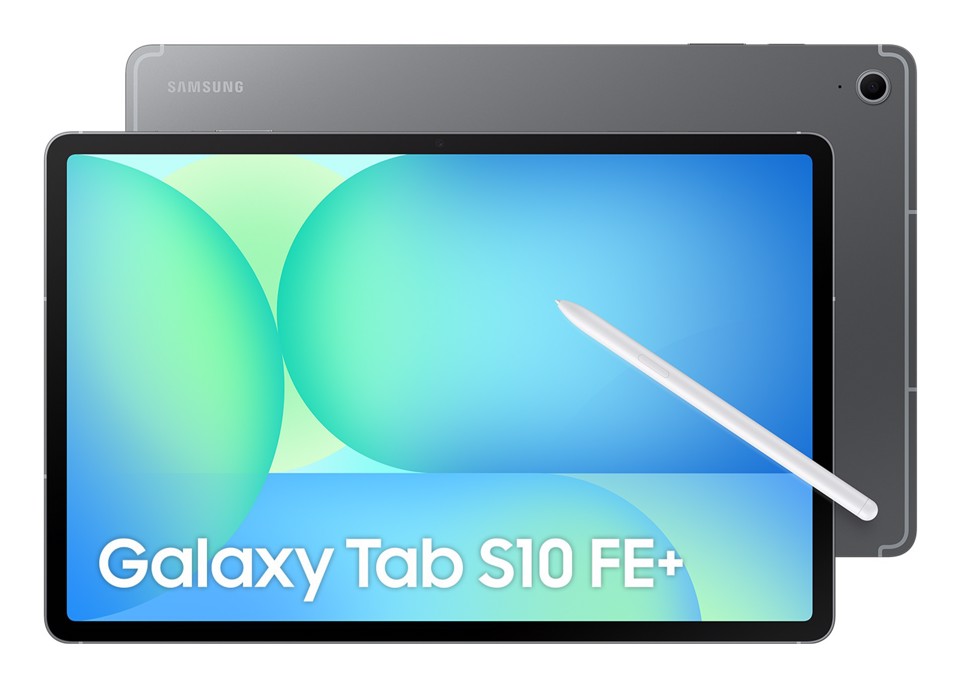 Samsung Galaxy Tab S10 FE+, Android Tablet, Display 13.1" LCD, Wifi, RAM 12GB, 256GB, 10.090 mAh, S Pen, Android 15, IP68, Gray