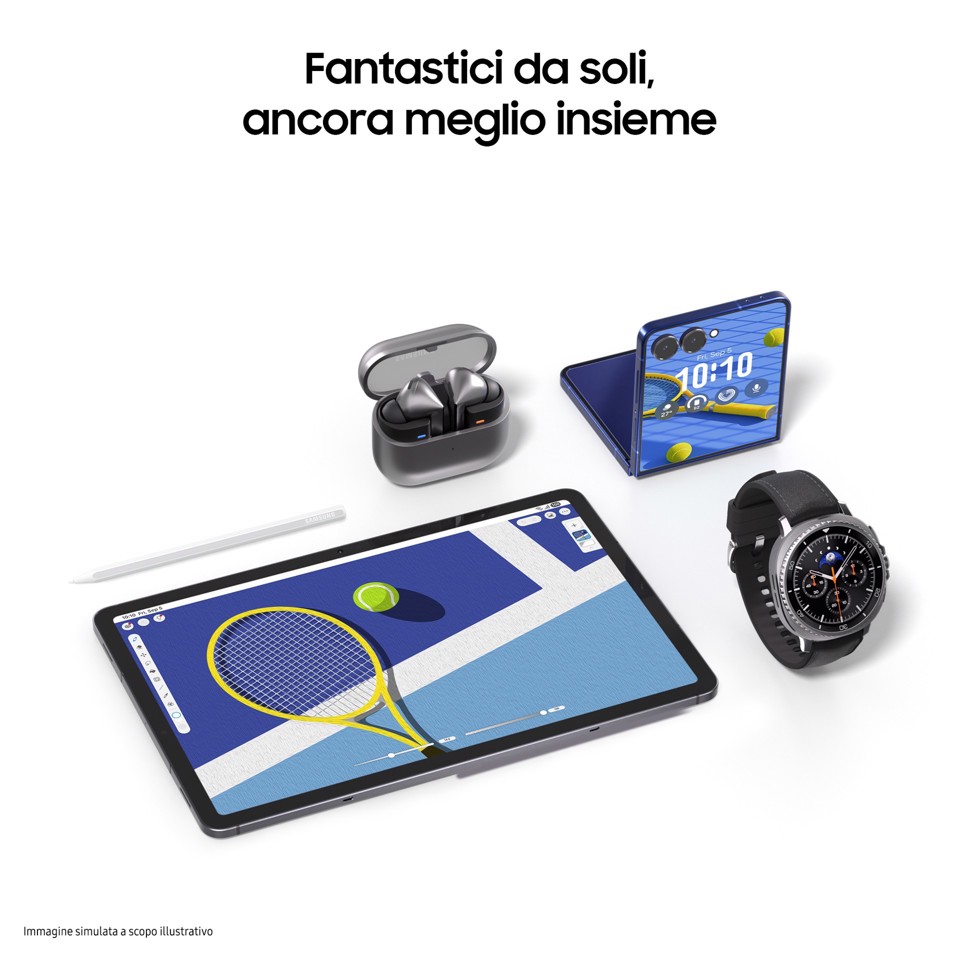 Samsung Galaxy Tab S11, Tablet AI, Wi-Fi, Design Leggero, Strumenti AI Multimodali, DeX, RAM 12GB, 128 GB, Batteria a Lunga Durata, Gray