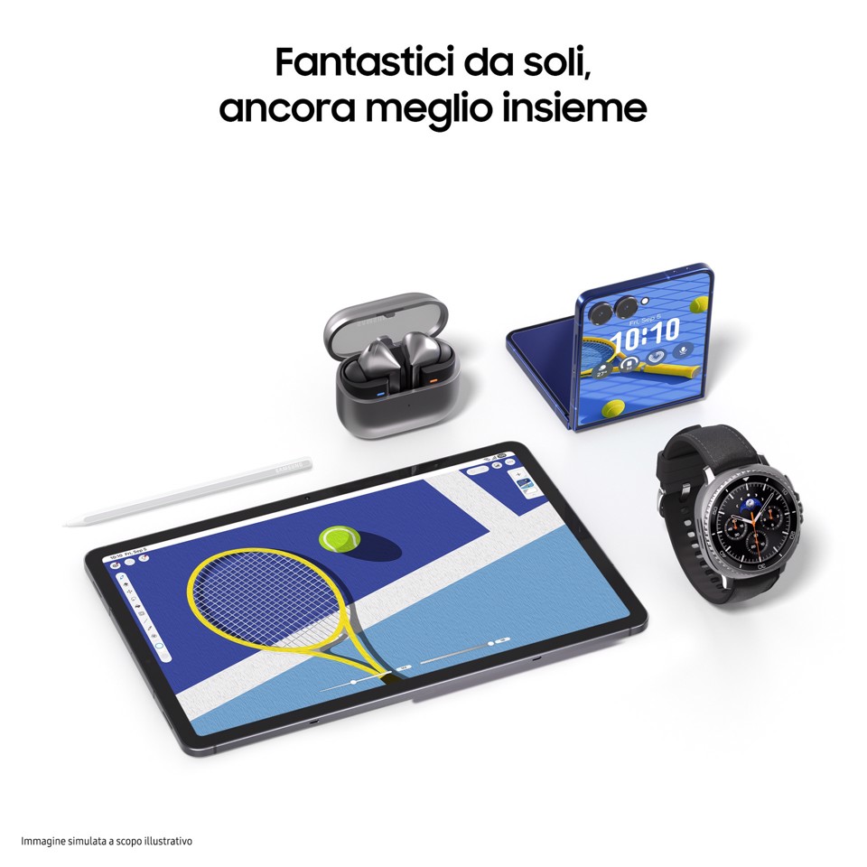 Samsung Galaxy Tab S11, Tablet AI, Wi-Fi, Design Leggero, Strumenti AI Multimodali, DeX, RAM 12GB, 256 GB, Batteria a Lunga Durata, Gray