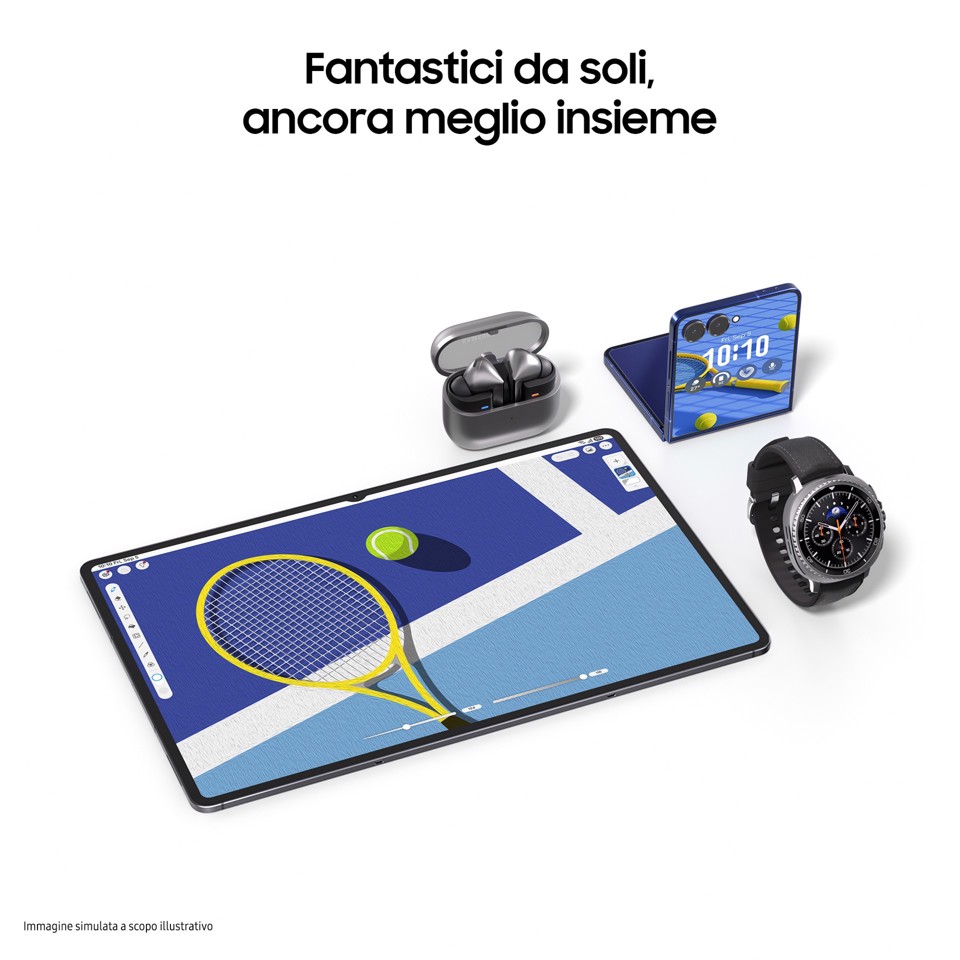 Samsung Galaxy Tab S11 Ultra, Tablet AI, Wi-Fi, Design Ultra-Sottile, Strumenti AI Multimodali, DeX, RAM 12GB, 256 GB, Batteria a Lunga Durata, Gray