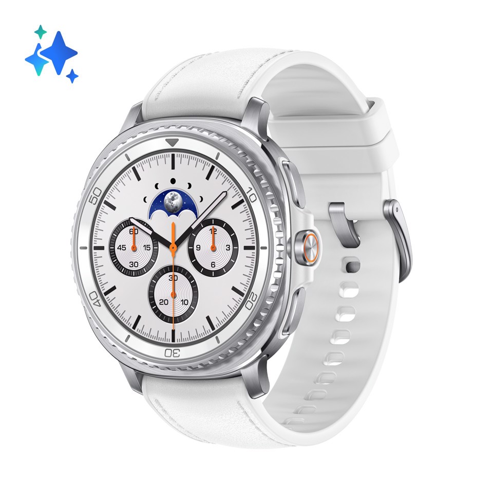 Samsung Galaxy Watch 8 Classic, Bluetooth, 46mm bianco