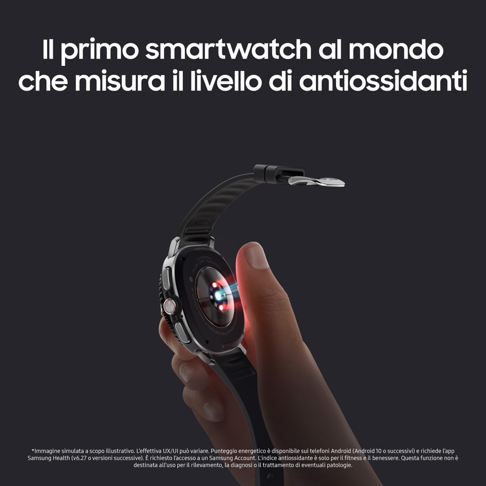 Samsung Galaxy Watch 8 Classic, Bluetooth, 46mm bianco