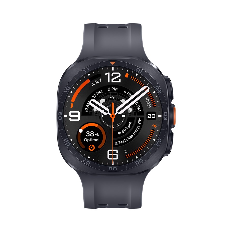 Samsung Galaxy Watch Ultra2, 47 mm, Titanium Gray, LTE, design resistente, 800mAh, IP69K, luminosità 5000nit, trail run, diving, 10 ATM, SOS, punteggio energetico, benessere cardiaco [Versione Italiana]