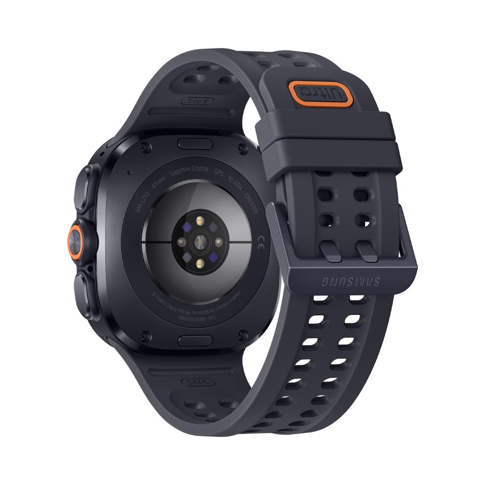 Samsung Galaxy Watch Ultra2, 47 mm, Titanium Gray, LTE, design resistente, 800mAh, IP69K, luminosità 5000nit, trail run, diving, 10 ATM, SOS, punteggio energetico, benessere cardiaco [Versione Italiana]