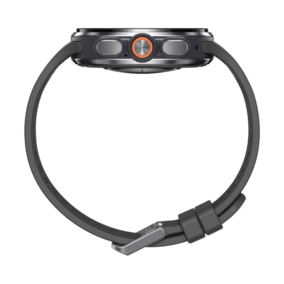 Samsung Galaxy Watch Ultra2, 47 mm, Titanium Silver, LTE, design resistente, 800mAh, IP69K, luminosità 5000nit, trail run, diving,10 ATM, SOS, punteggio energetico, benessere cardiaco [Versione Italiana]