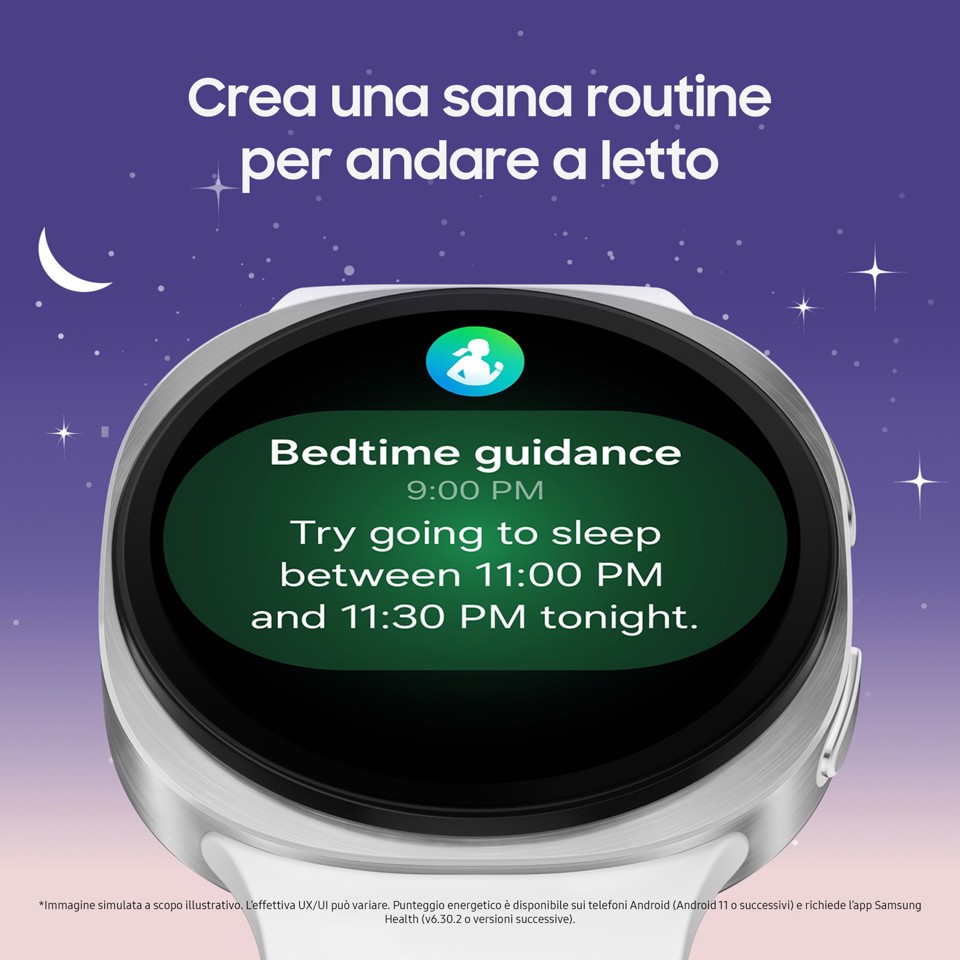 Samsung Galaxy Watch8 (Silver, BT, 40mm), Smartwatch Galaxy AI, allenatore personale, design resistente agli urti, processore 3nm, monitoraggio attività fisica e sonno, One UI 8