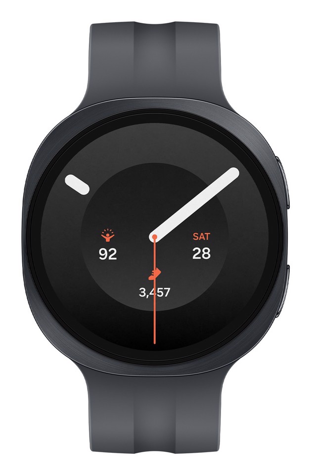 Samsung Galaxy Watch9, 44mm, Graphite, Bluetooth, Design sottile anti-urto, guida al sonno, coaching salute, benessere cardiaco, batteria da 445 mAh, Snapdragon Wear Elite