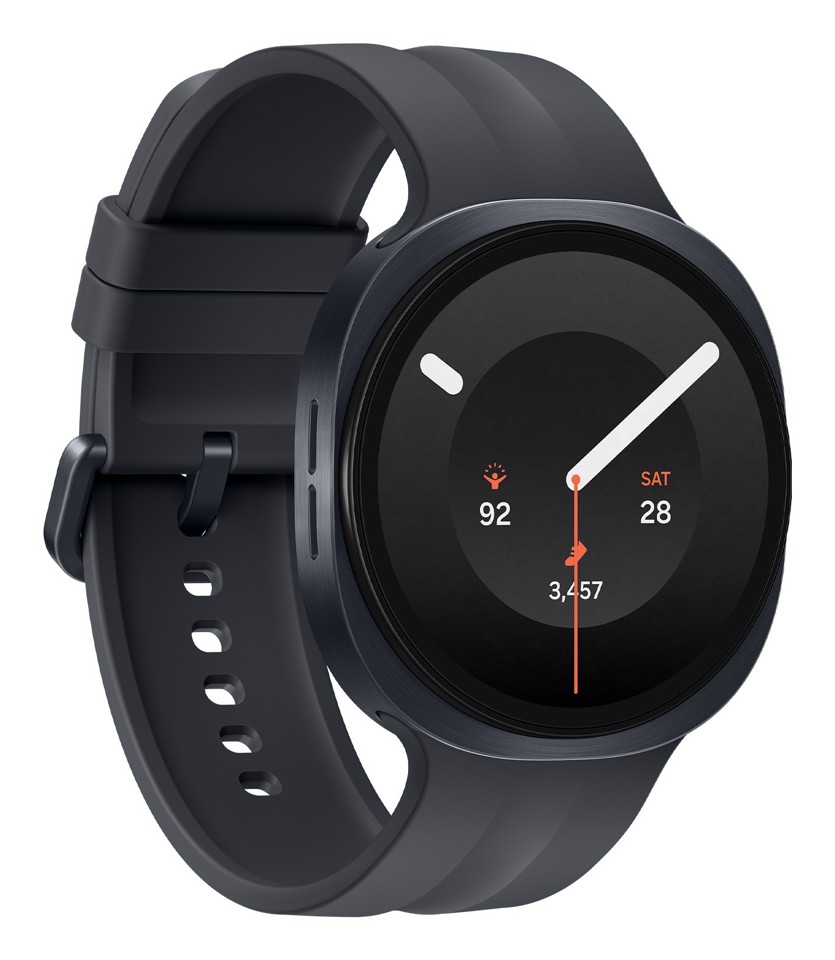 Samsung Galaxy Watch9, 44mm, Graphite, Bluetooth, Design sottile anti-urto, guida al sonno, coaching salute, benessere cardiaco, batteria da 445 mAh, Snapdragon Wear Elite