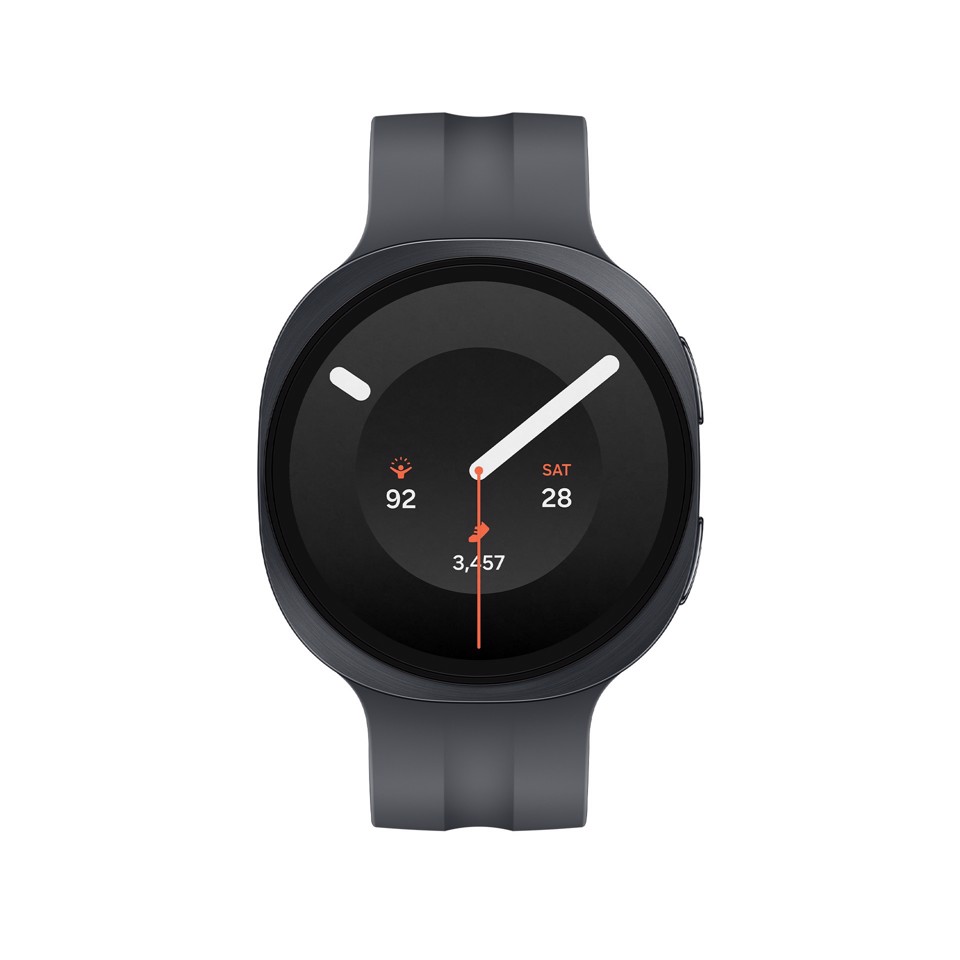Samsung Galaxy Watch9, 44mm, Graphite, LTE, Design sottile anti-urto, guida al sonno, coaching salute, benessere cardiaco, batteria da 445 mAh, Snapdragon Wear Elite [Versione Italiana]