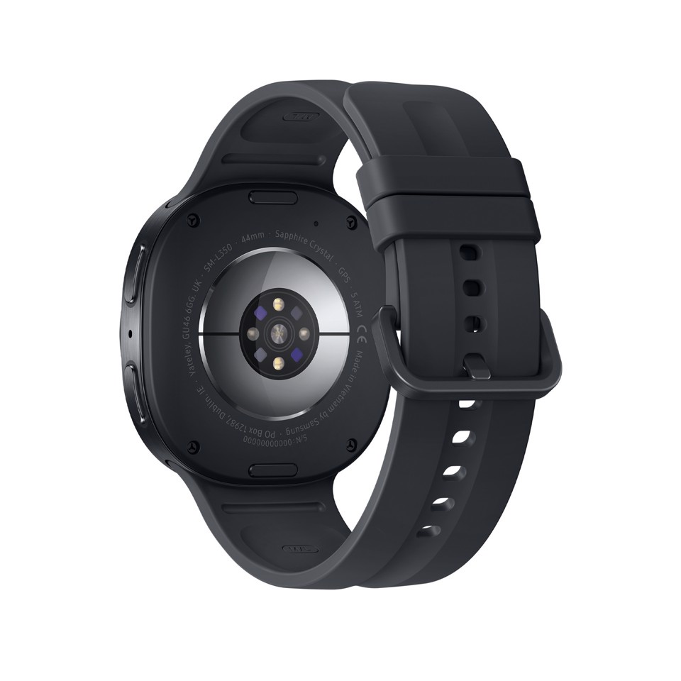 Samsung Galaxy Watch9, 44mm, Graphite, LTE, Design sottile anti-urto, guida al sonno, coaching salute, benessere cardiaco, batteria da 445 mAh, Snapdragon Wear Elite [Versione Italiana]