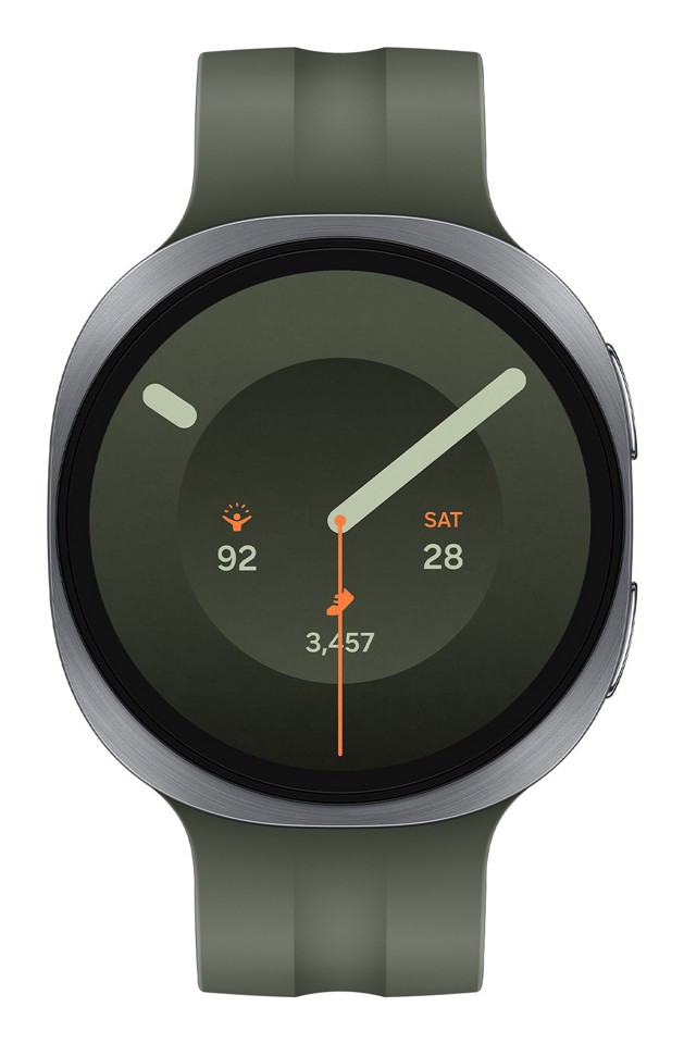 Samsung Galaxy Watch9, 44mm, Silver, Bluetooth, Design sottile anti-urto, guida al sonno, coaching salute, benessere cardiaco, batteria da 445 mAh, Snapdragon Wear Elite