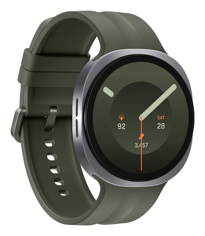 Samsung Galaxy Watch9, 44mm, Silver, Bluetooth, Design sottile anti-urto, guida al sonno, coaching salute, benessere cardiaco, batteria da 445 mAh, Snapdragon Wear Elite