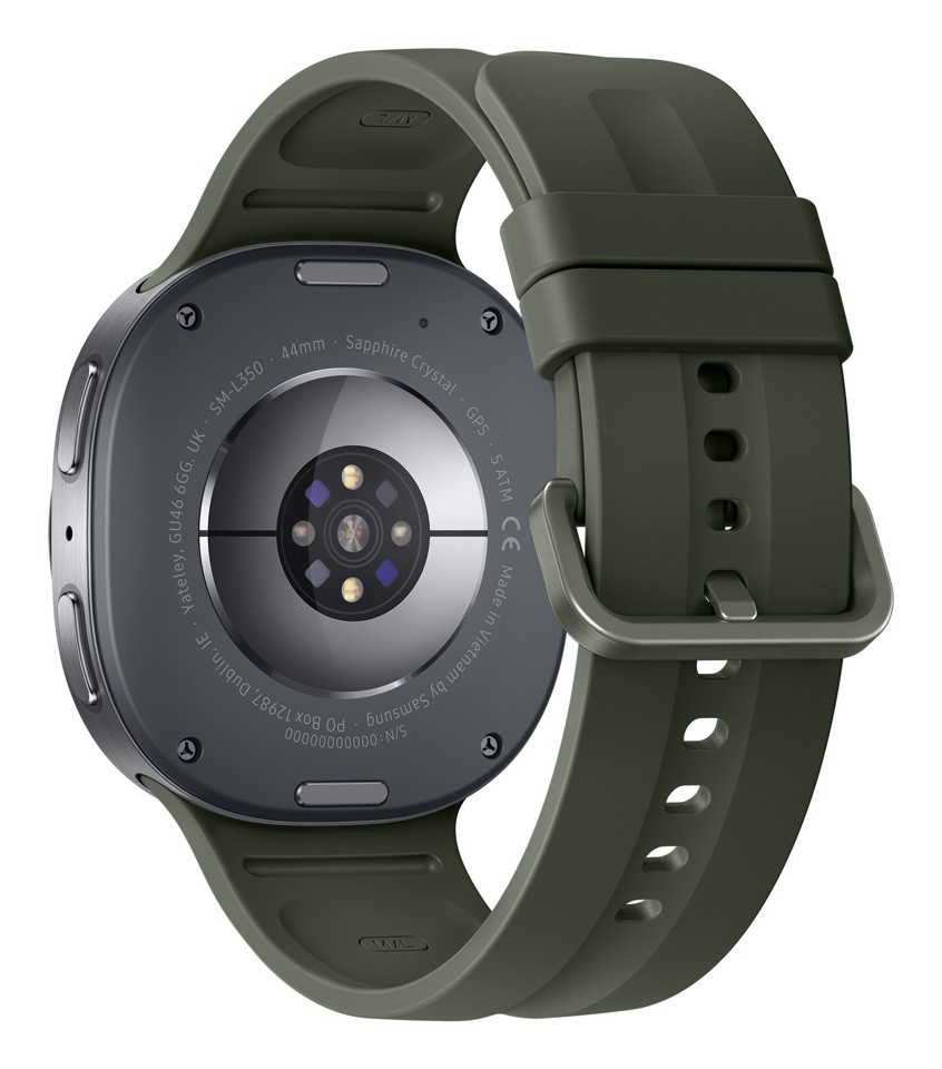 Samsung Galaxy Watch9, 44mm, Silver, Bluetooth, Design sottile anti-urto, guida al sonno, coaching salute, benessere cardiaco, batteria da 445 mAh, Snapdragon Wear Elite