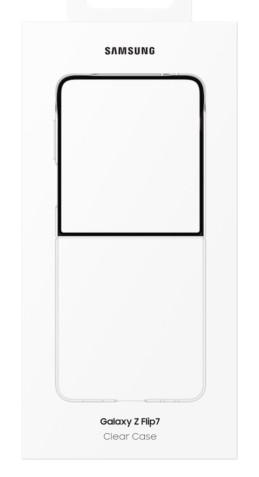 Samsung Galaxy Z Flip7 Clear Cover Trasparente