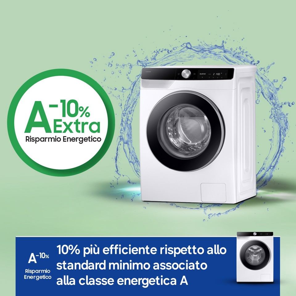 Samsung Lavatrice AI Control Ecodosatore 9Kg WW90DG6U85LKU3