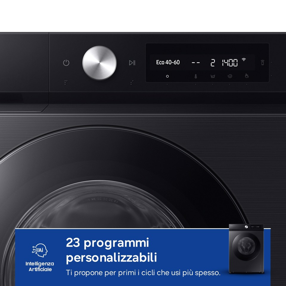Samsung Lavatrice BESPOKE AI™ Ecodosatore 11Kg WW11DB7B94GBU3