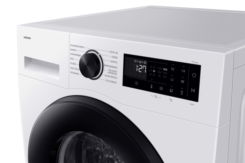Samsung Lavatrice Crystal Clean 10Kg WW10FG5U34AEET