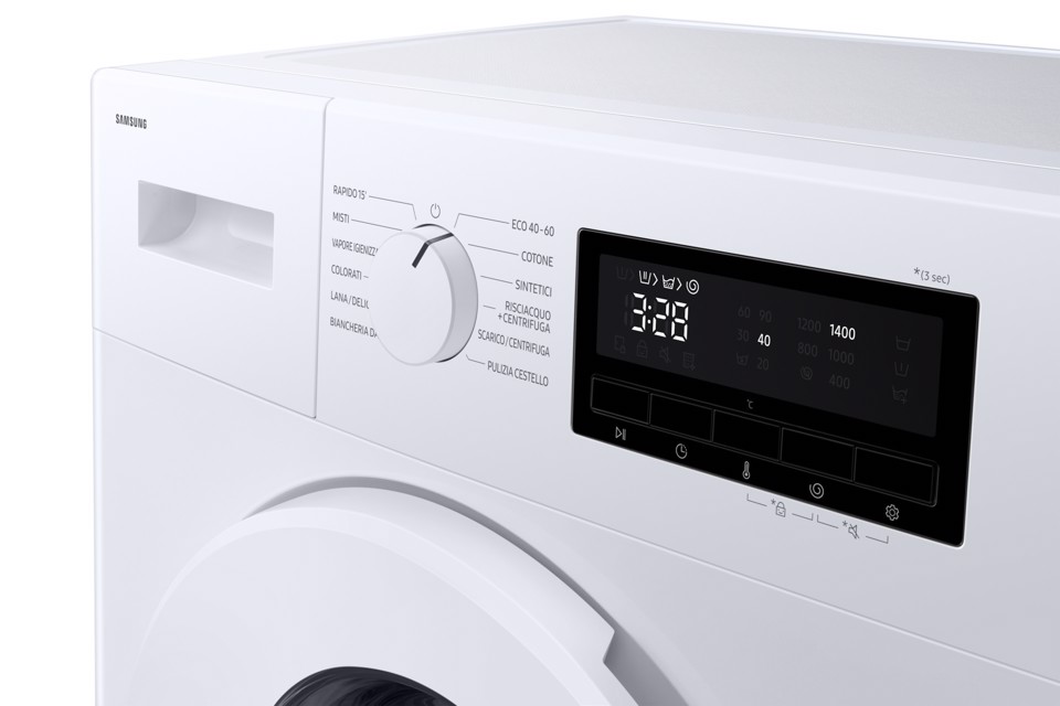 Samsung Lavatrice Serie 3000 Slim 7Kg WW70FG3M05TWET