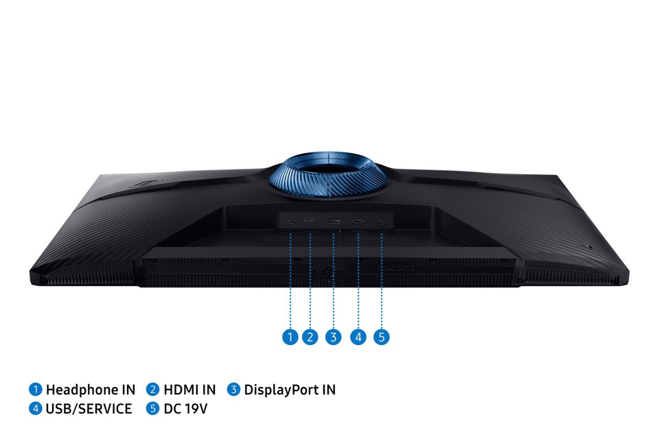 Samsung LS32AG504PP Monitor PC 81,3 cm (32") 2560 x 1440 Pixel Quad HD LCD Nero