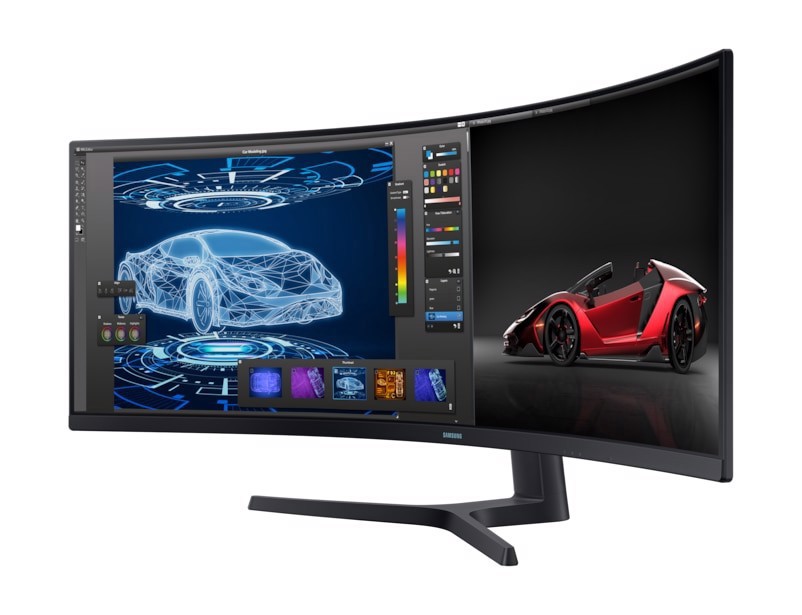 Samsung LS49A950UIU Monitor PC 124,5 cm (49") 5120 x 1440 Pixel 5K Ultra HD QLED Nero