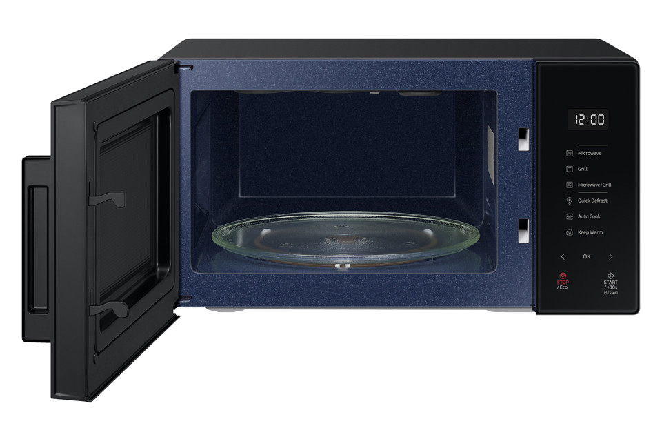 Samsung MG23T5018AK/ET forno a microonde Superficie piana Microonde con grill 23 L 1250 W Nero