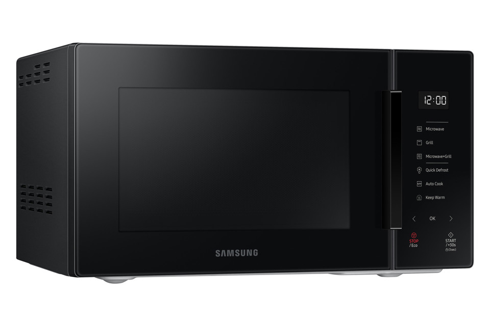 Samsung MG23T5018AK/ET forno a microonde Superficie piana Microonde con grill 23 L 1250 W Nero