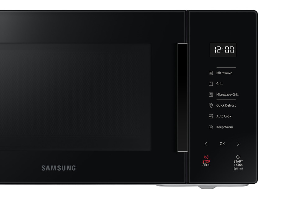 Samsung MG23T5018AK/ET forno a microonde Superficie piana Microonde con grill 23 L 1250 W Nero