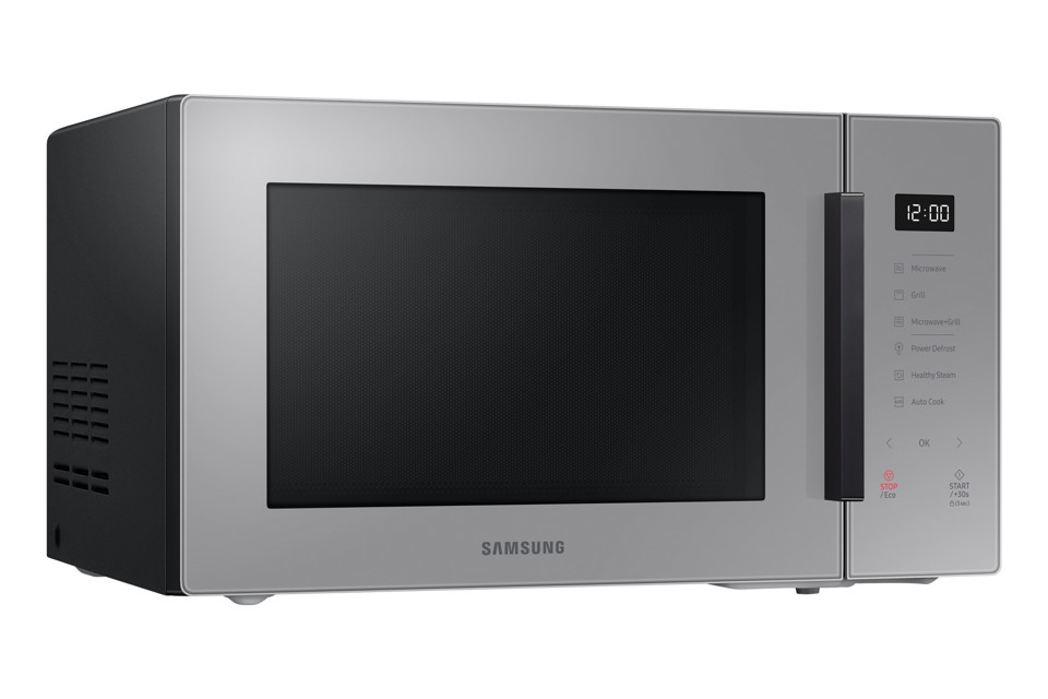 Samsung MG30T5018UG/ET forno a microonde Superficie piana Microonde combinato 30 L 1400 W Nero, Grigio