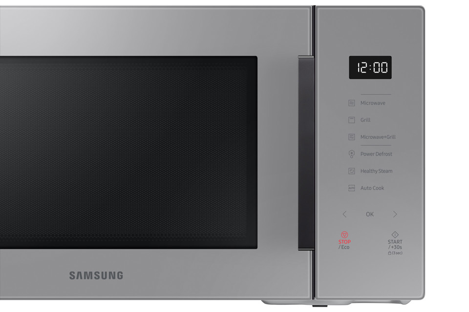 Samsung MG30T5018UG/ET forno a microonde Superficie piana Microonde combinato 30 L 1400 W Nero, Grigio