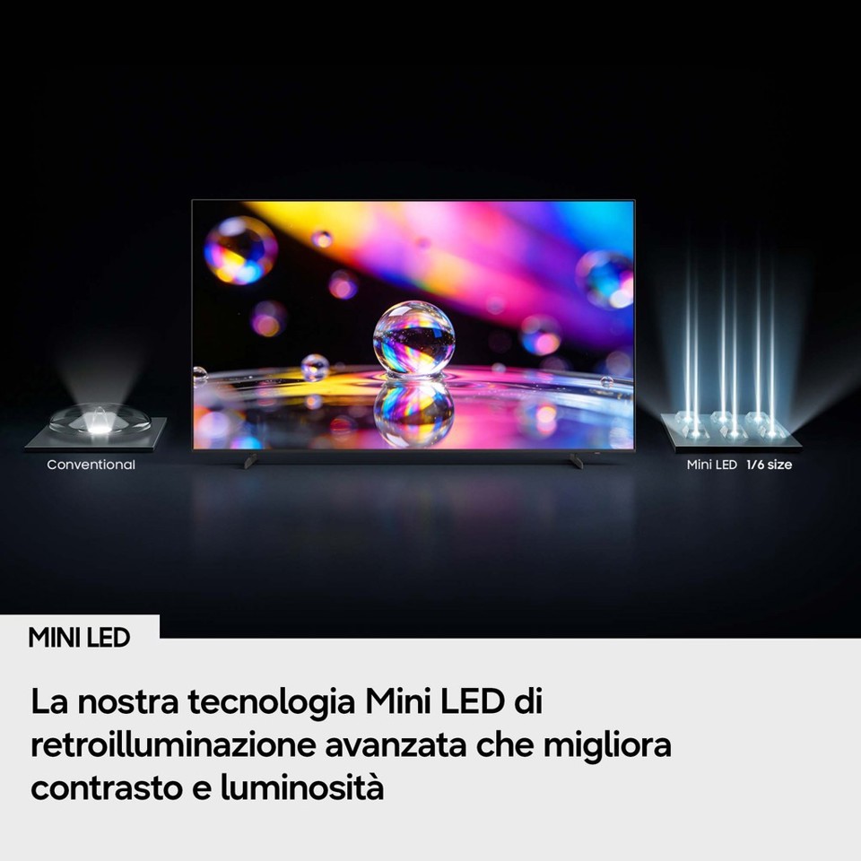 Samsung Mini LED 4K Vision AI Smart TV 85" UE85M70HAUXZT, 2026