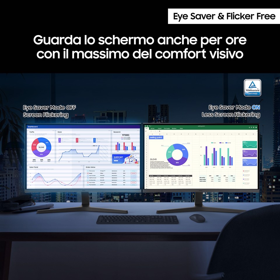 Samsung Monitor Curvo Serie S39GD da 32''