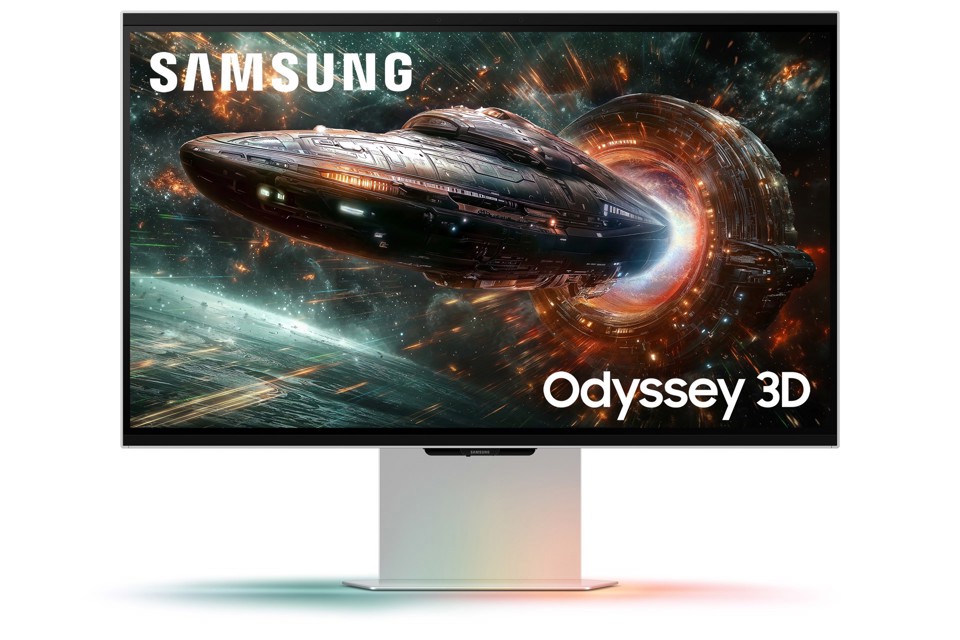 Samsung Monitor Gaming Odyssey 3D da 27'' UHD Flat