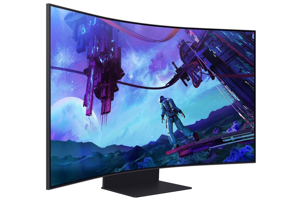 Samsung Monitor Gaming Odyssey Ark 2ª Gen. da 55" UHD Curvo