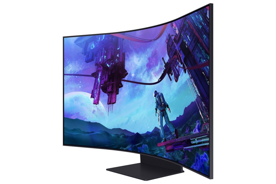 Samsung Monitor Gaming Odyssey Ark 2ª Gen. da 55" UHD Curvo