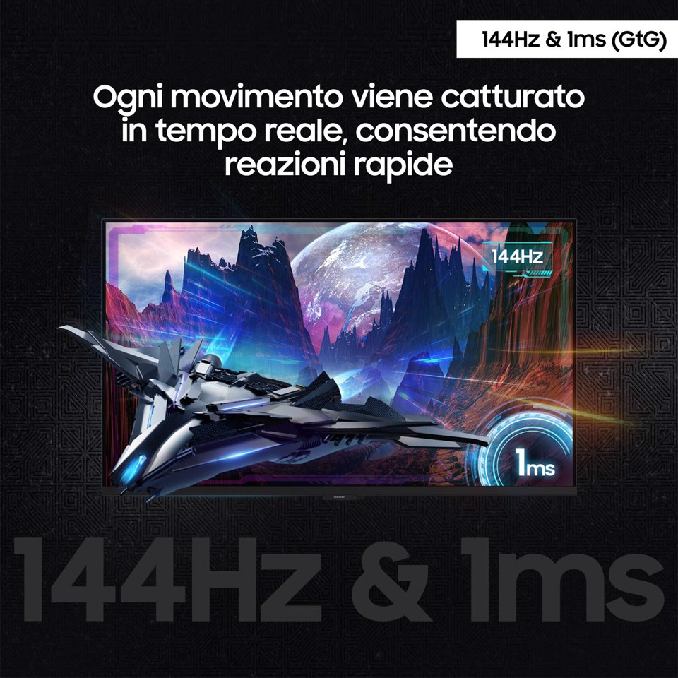 Samsung Monitor Gaming Odyssey G7 - G70D da 27''