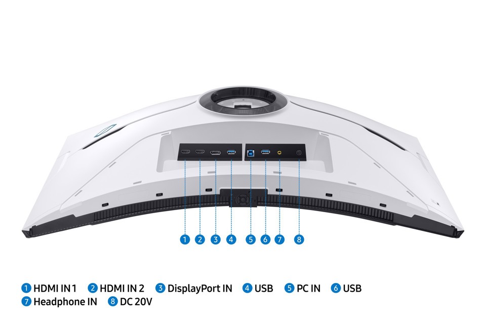 Samsung Monitor Gaming Odyssey Neo G8 da 32'' UHD Curvo