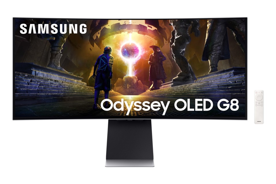 Samsung Monitor Gaming Odyssey OLED G8 da 34" WQHD Curvo LS34DG850SUXEN