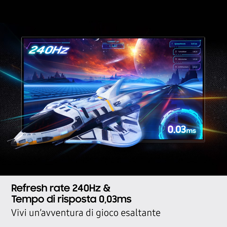 Samsung Monitor Gaming Odyssey OLED G8 - G81SF da 27'' UHD