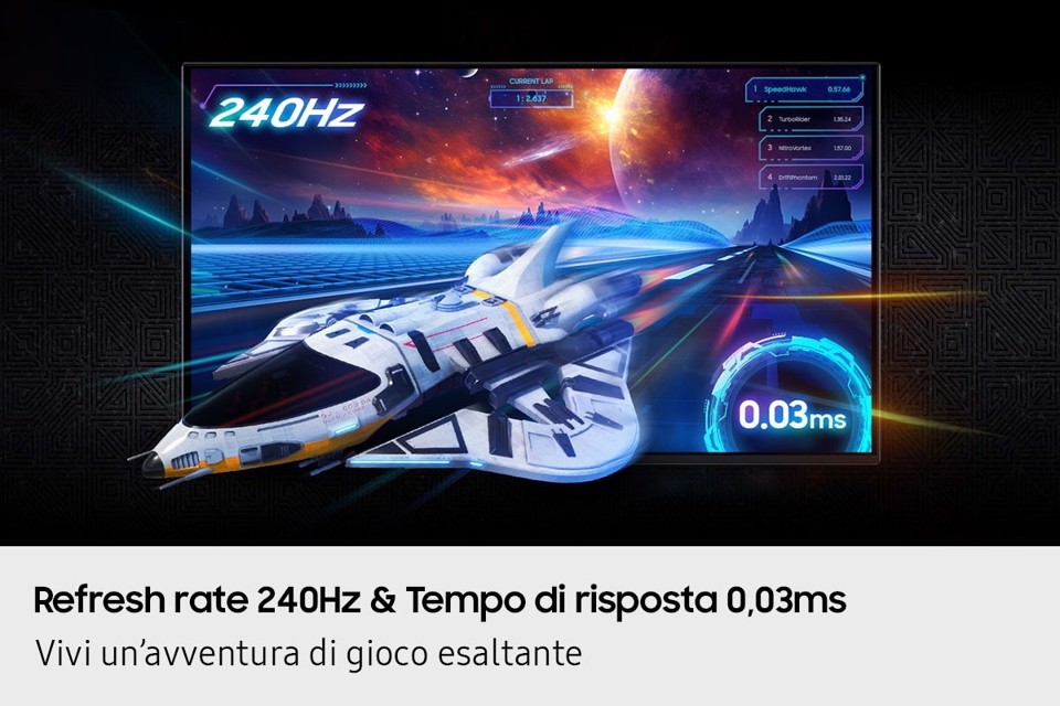 Samsung Monitor Gaming Odyssey OLED G8 - G81SF da 32" UHD Flat