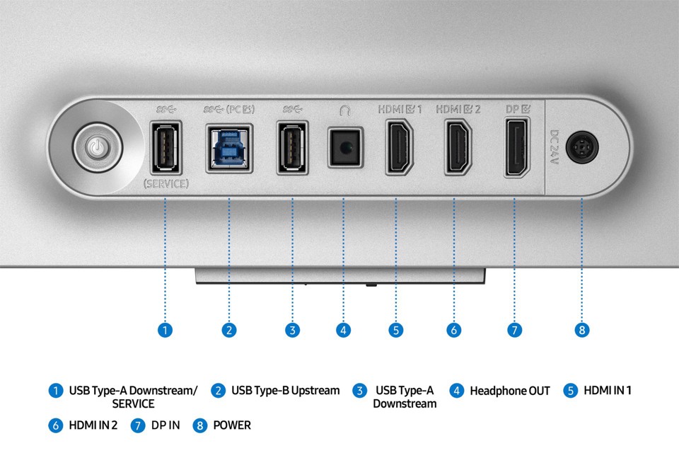 Samsung Monitor Gaming Odyssey OLED G8 - G81SF da 32" UHD Flat