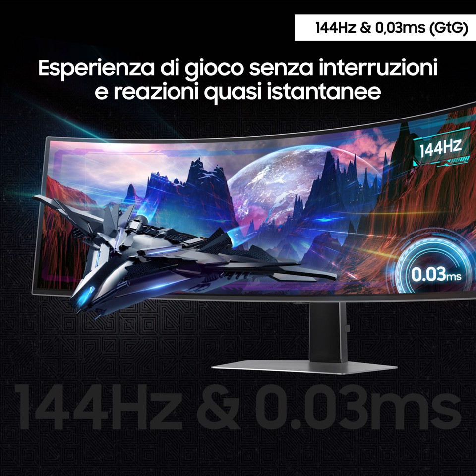 Samsung Monitor Gaming Odyssey OLED G9 - G91SD da 49"